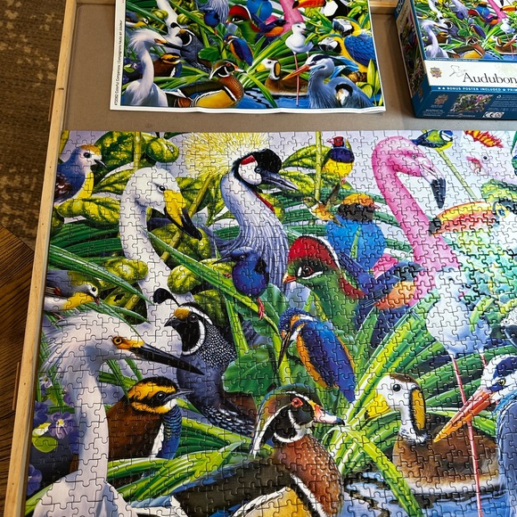 Master Pieces Colorful Bird Jigsaw Puzzle - Picture 3 of 7
